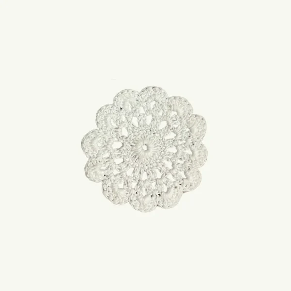 Round Crochet Coaster - Image 6