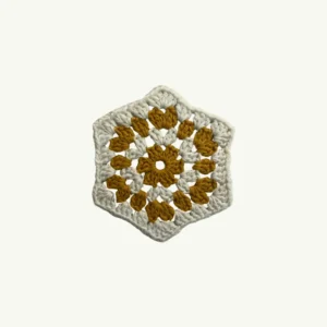Hexagon Crochet Coaster